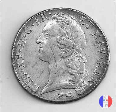 scudo "au bandeau" dal 1763 al 1766 1764 (Orleans)