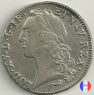 scudo "au bandeau" dal 1763 al 1766 1765 (Orleans)