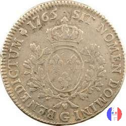 scudo "au bandeau" dal 1763 al 1766 1765 (Poitiers)