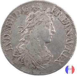 scudo "au buste juvenile" 1665 (Paris)