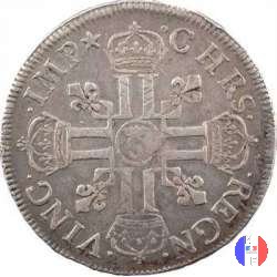 scudo "aux 8 L" anno 1693 1693 (Troyes)