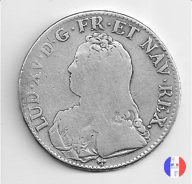 scudo"aux branches " dal 1726 al 1729 1728 (Orleans)