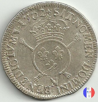 scudo "aux insignes" 1702 (Montpellier)