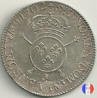 scudo "aux insignes" 1702 (Limoges)