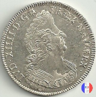 scudo " aux palmes"dal 1693 al 1695 1694 (Reims)
