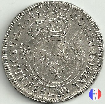 scudo " aux palmes"dal 1693 al 1695 1695 (Montpellier)