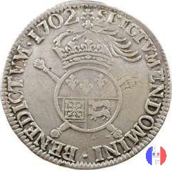 scudo "de Béarn aux insignes" 1702 (Pau)