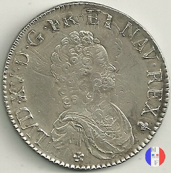 scudo detto "vertugadin" da 1717 al 1718 1717 (Reims)