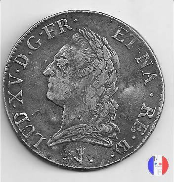 scudo di Béarn à la vieille tete 1772 (Pau)