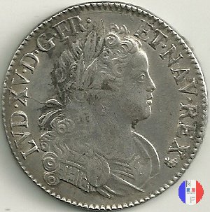 scudo di Francia-Navarra 1718 (Orleans)