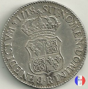 scudo di Francia-Navarra 1718 (Orleans)