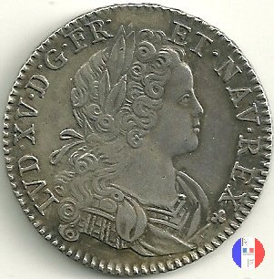 scudo di Francia-Navarra 1718 (Tours)