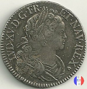 scudo di Francia-Navarra 1718 (Poitiers)