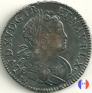 scudo di Francia-Navarra 1718 (Aix-en-provence)