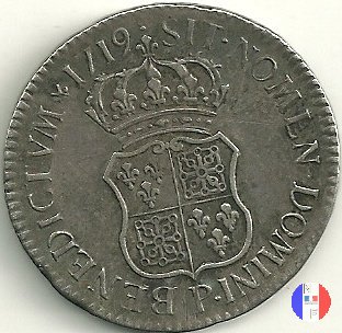 scudo di Francia-Navarra 1719 (Dijon)