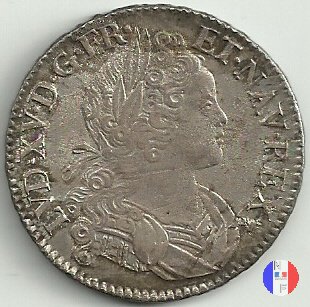 scudo di Francia-Navarra 1719 (Orleans)