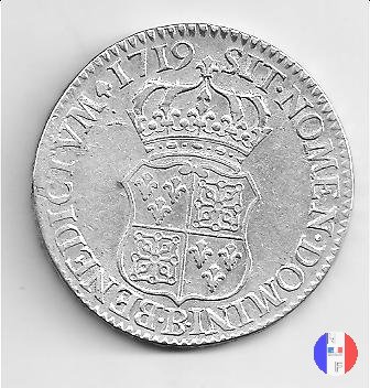 scudo di Francia-Navarra 1719 (Rouen)