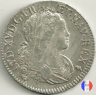 scudo di Francia-Navarra 1719 (Reims)