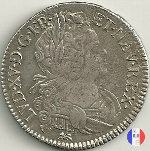 scudo di Francia-Navarra 1719 (Nantes)