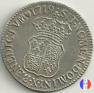 scudo di Francia-Navarra 1719 (Amiens)