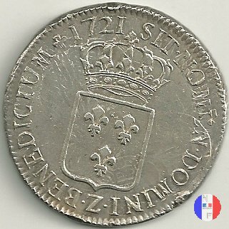 scudo di Francia 1721 (Grenoble)