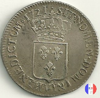 scudo di Francia 1721 (Troyes)