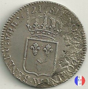 scudo di Francia 1721 (Lille)