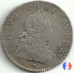 scudo di Francia 1722 (Caen)