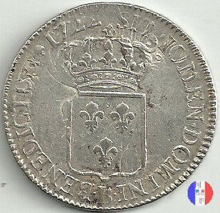 scudo di Francia 1722 (Rouen)