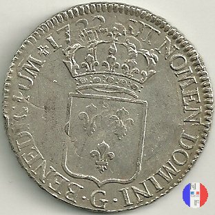 scudo di Francia 1722 (Poitiers)