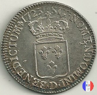 scudo di Francia 1723 (Lyon)