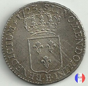 scudo di Francia 1723 (Tours)