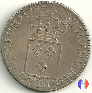 scudo di Francia 1723 (Rouen)