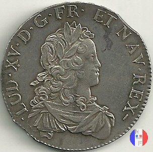 scudo di Francia 1723 (Lille)