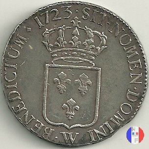 scudo di Francia 1723 (Lille)