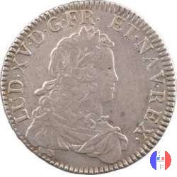 scudo di Francia (anno 1724) 1724 (Bordeaux)