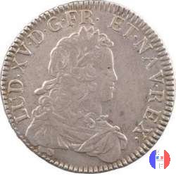 scudo di Francia (anno 1724) 1724 (Bordeaux)