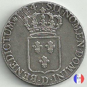 scudo di Francia (anno 1724) 1724 (Lyon)