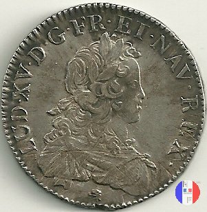 scudo di Francia (anno 1724) 1724 (Orleans)