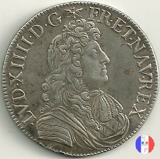 scudo " à la cravate 2eme émiss 1679 (Tours)