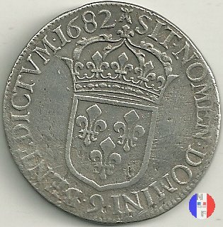 scudo " à la cravate 2eme émiss 1682 (Rennes)
