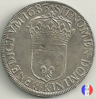scudo " à la cravate 2eme émiss 1683 (Bordeaux)