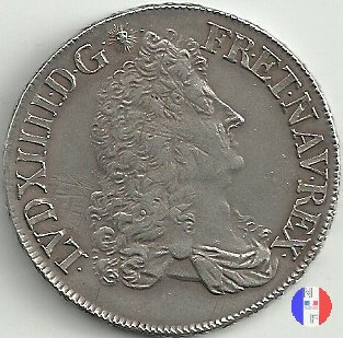 scudo "à la perruque" 1687 (Rennes)