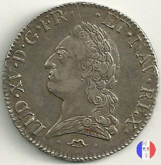 scudo " à la vieille tete" 1773 (Montpellier)