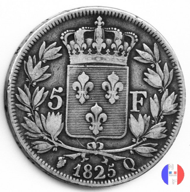 5 franchi 1825 (Perpignan)