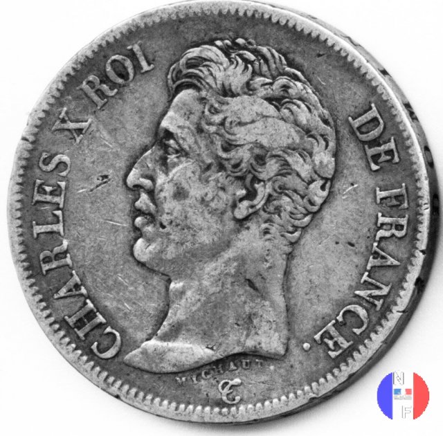 5 franchi 1825 (Lilla)