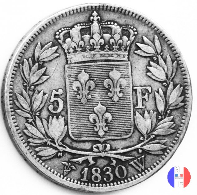 5 franchi 1830 (Lilla)