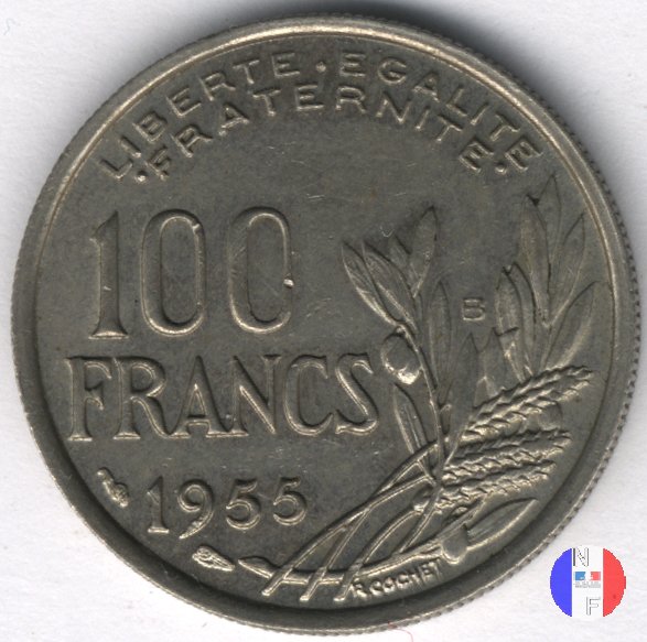 100 franchi 1955 (Beaumont Le Roger)