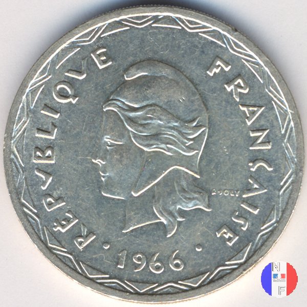 100 franchi 1966 (Parigi)