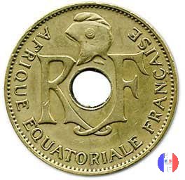 10 centesimi A.E.F. 1943 (Pretoria)